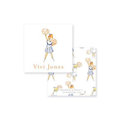 Cheer Watercolor Calling Card