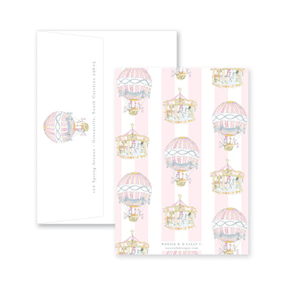 Carousel Fête Hot Air Balloon Birthday