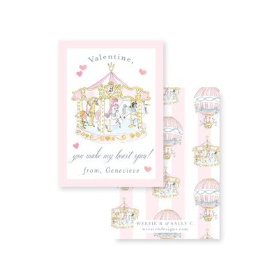 Carousel Valentines