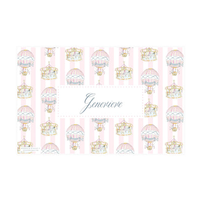 Carousel Hot Air Balloon Placemat