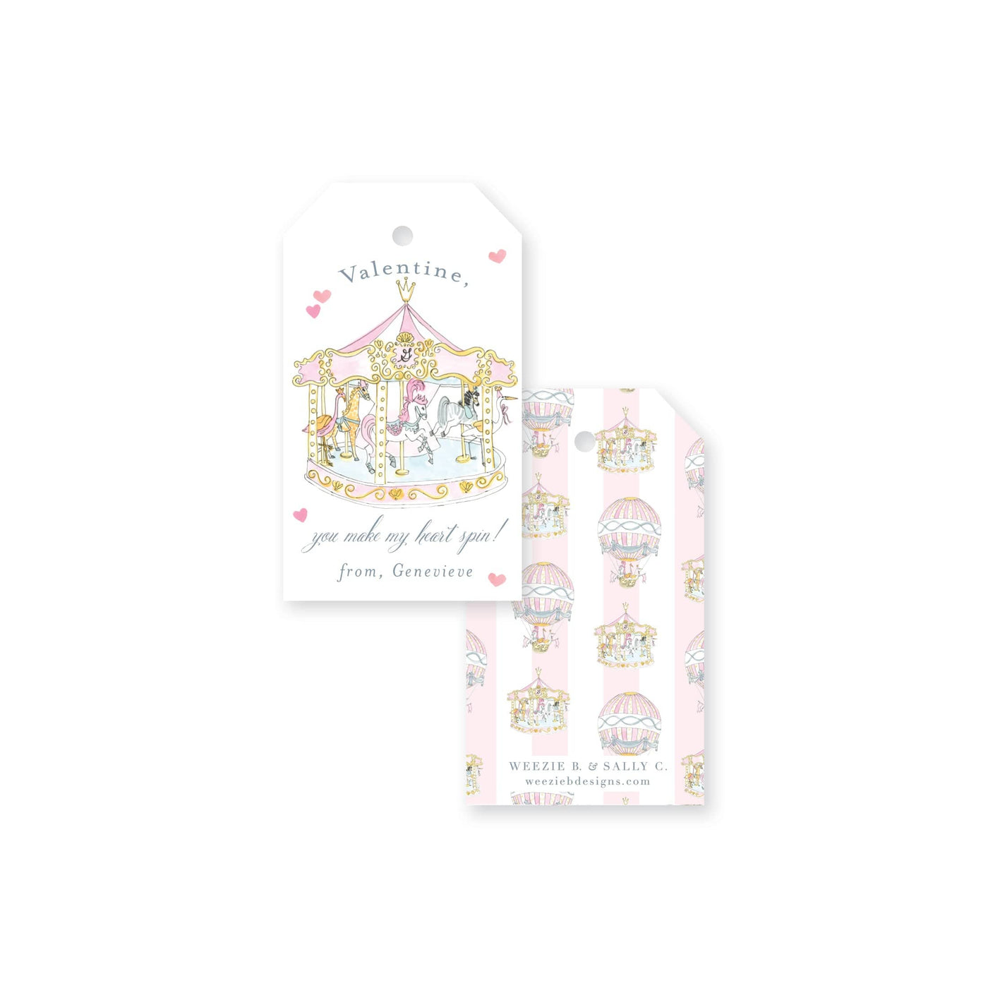 Carousel Valentines