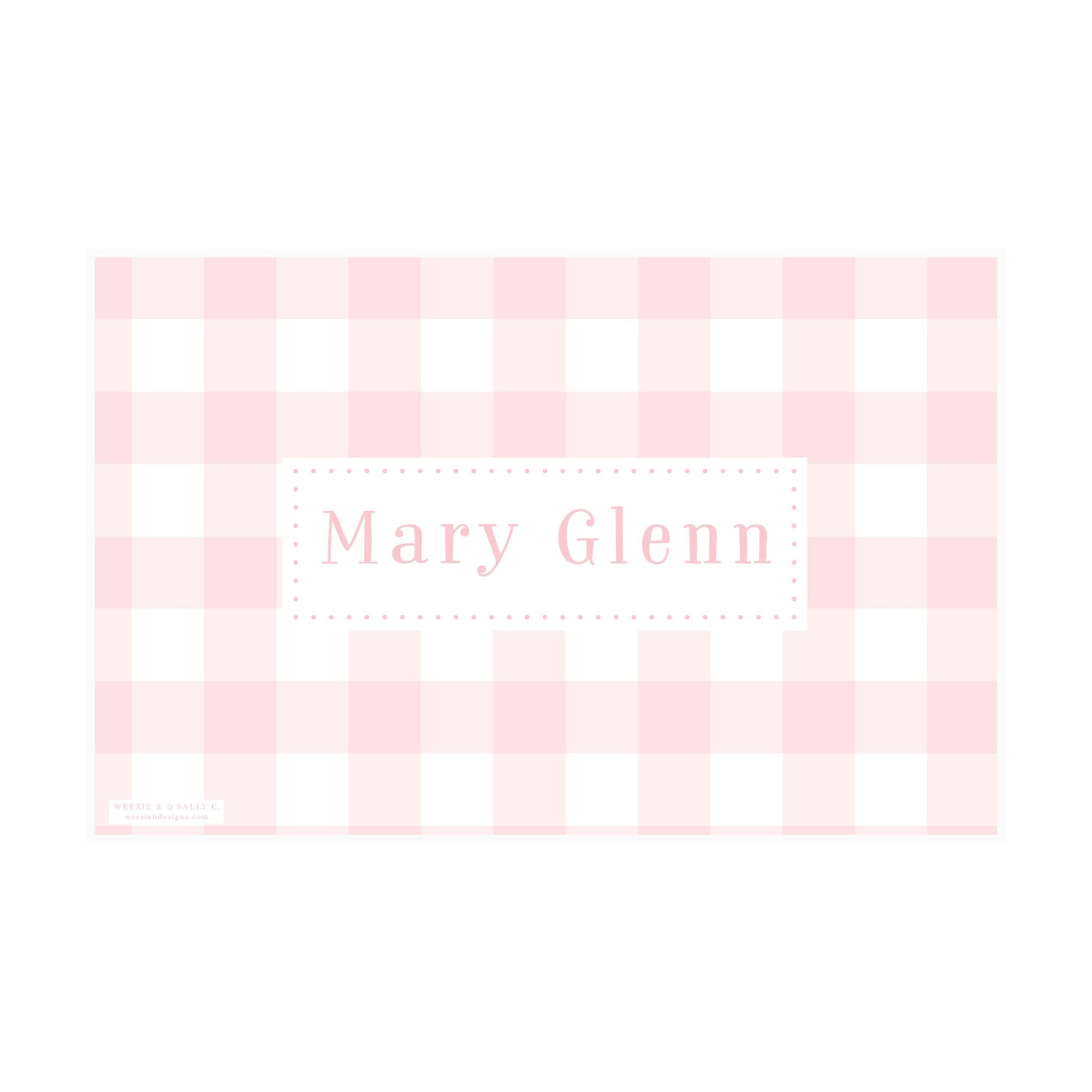 Carrots Pattern Placemat