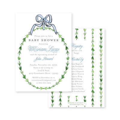 Chic Wreath Baby Shower