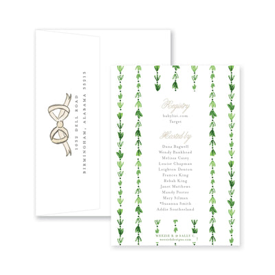 Chic Wreath Baby Shower