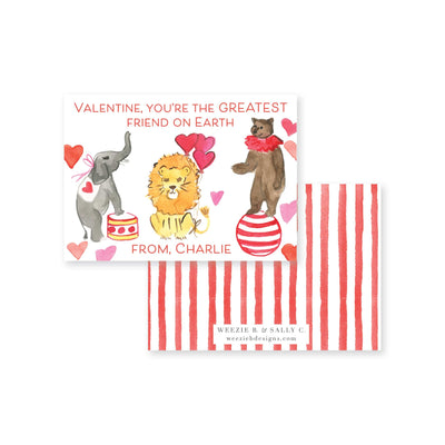 Greatest Friend Circus Valentine