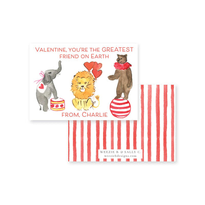 Greatest Friend Circus Valentine