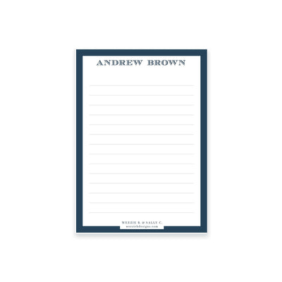 Color Border Notepad