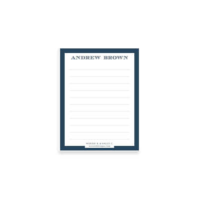 Color Border Notepad