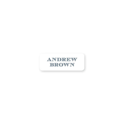 Color Border Permanent Stickers