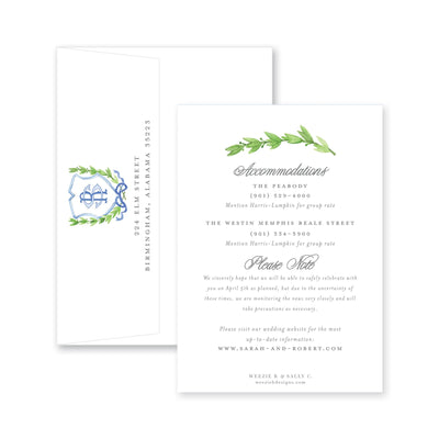 Crest 5 in Watercolor Save-the-Date
