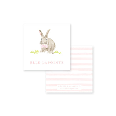 Dapper Bunny Calling Card