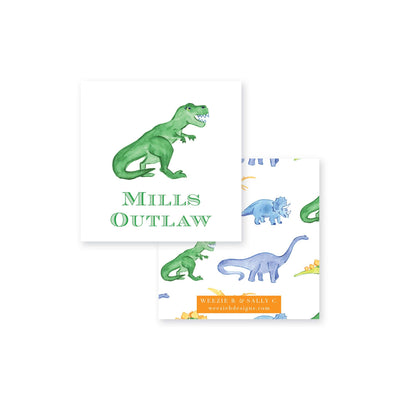 Dinosaur T-Rex Calling Card