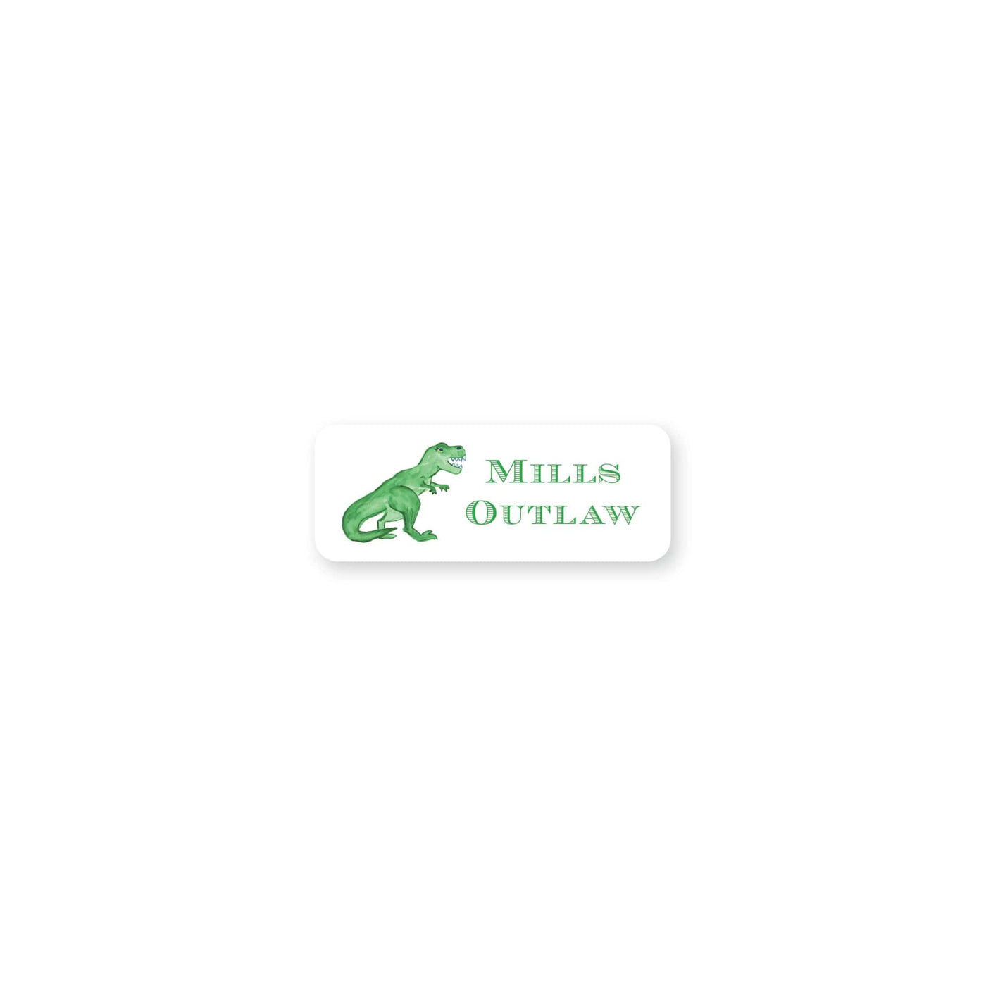 Dino Permanent Stickers