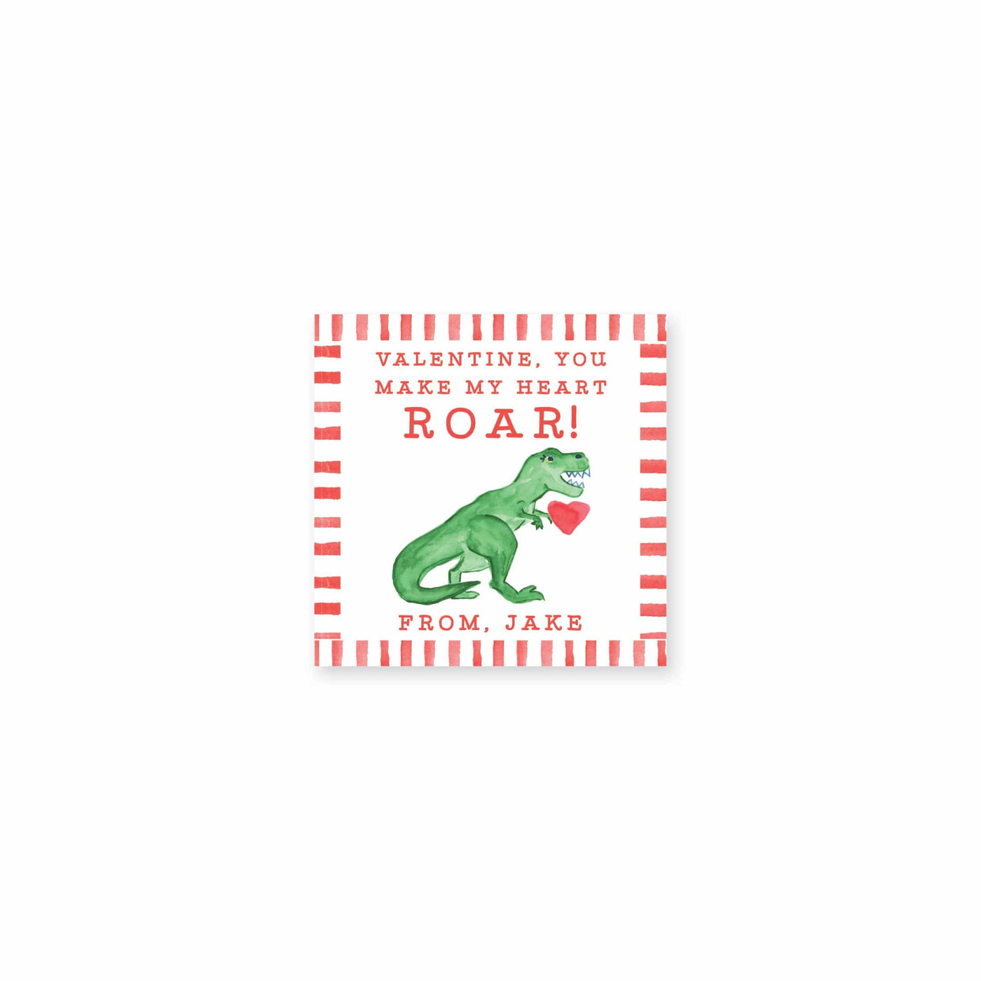 Dinosaur Roar Valentine