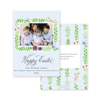 Garden Easter Card