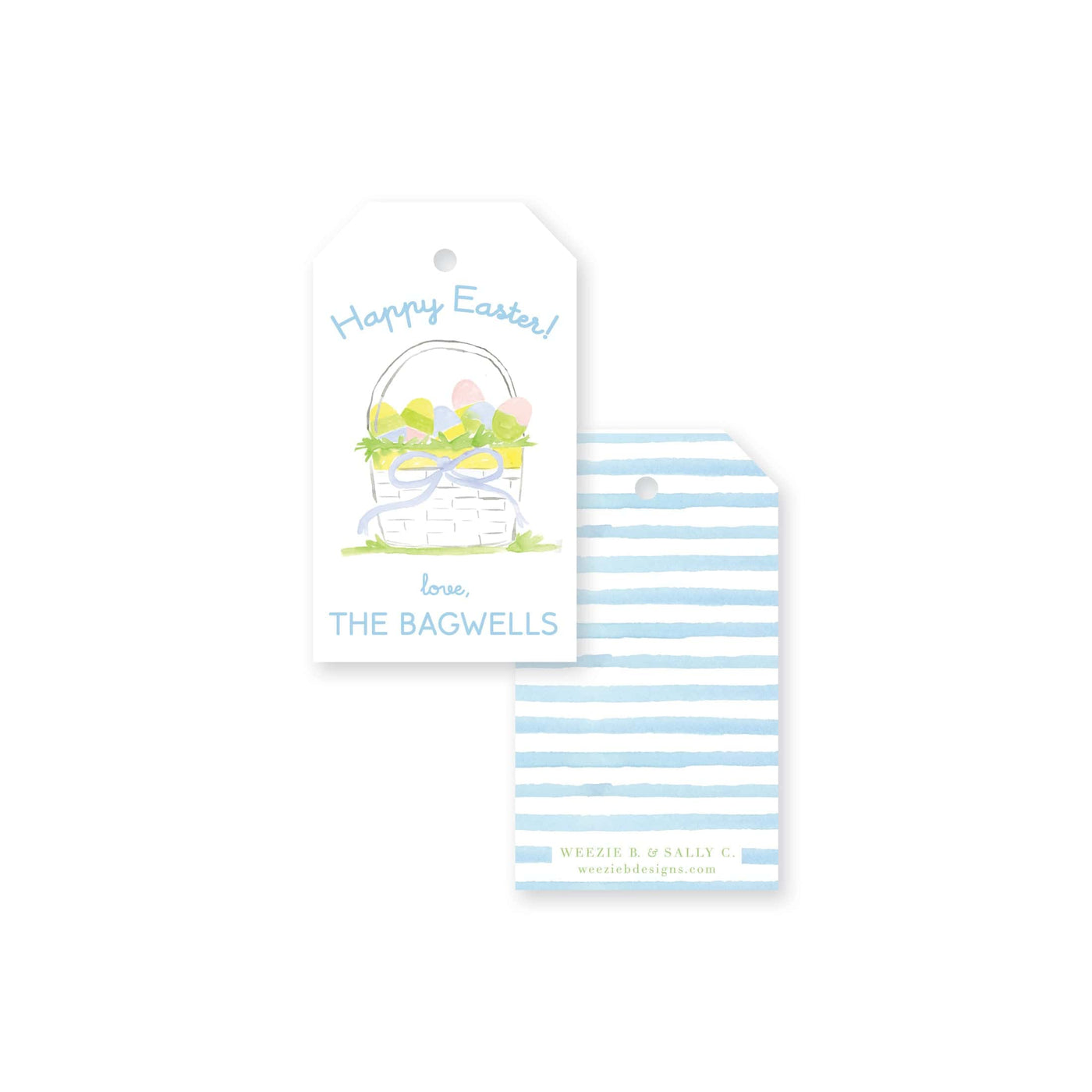 Easter Basket Gift Tag