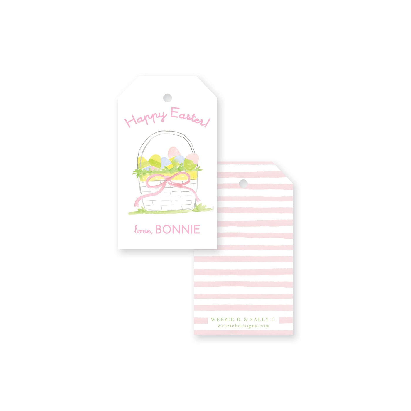 Easter Basket Gift Tag