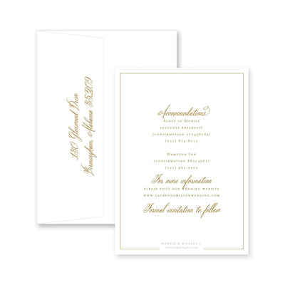Elegant Home Save-the-Date