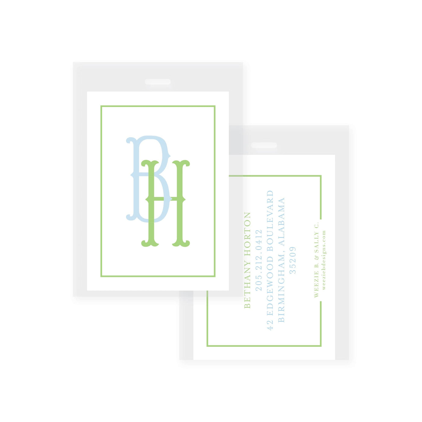 Fab Fishtail Bag Tag (2 min)