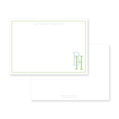 Fab Fishtail Flat Note Card