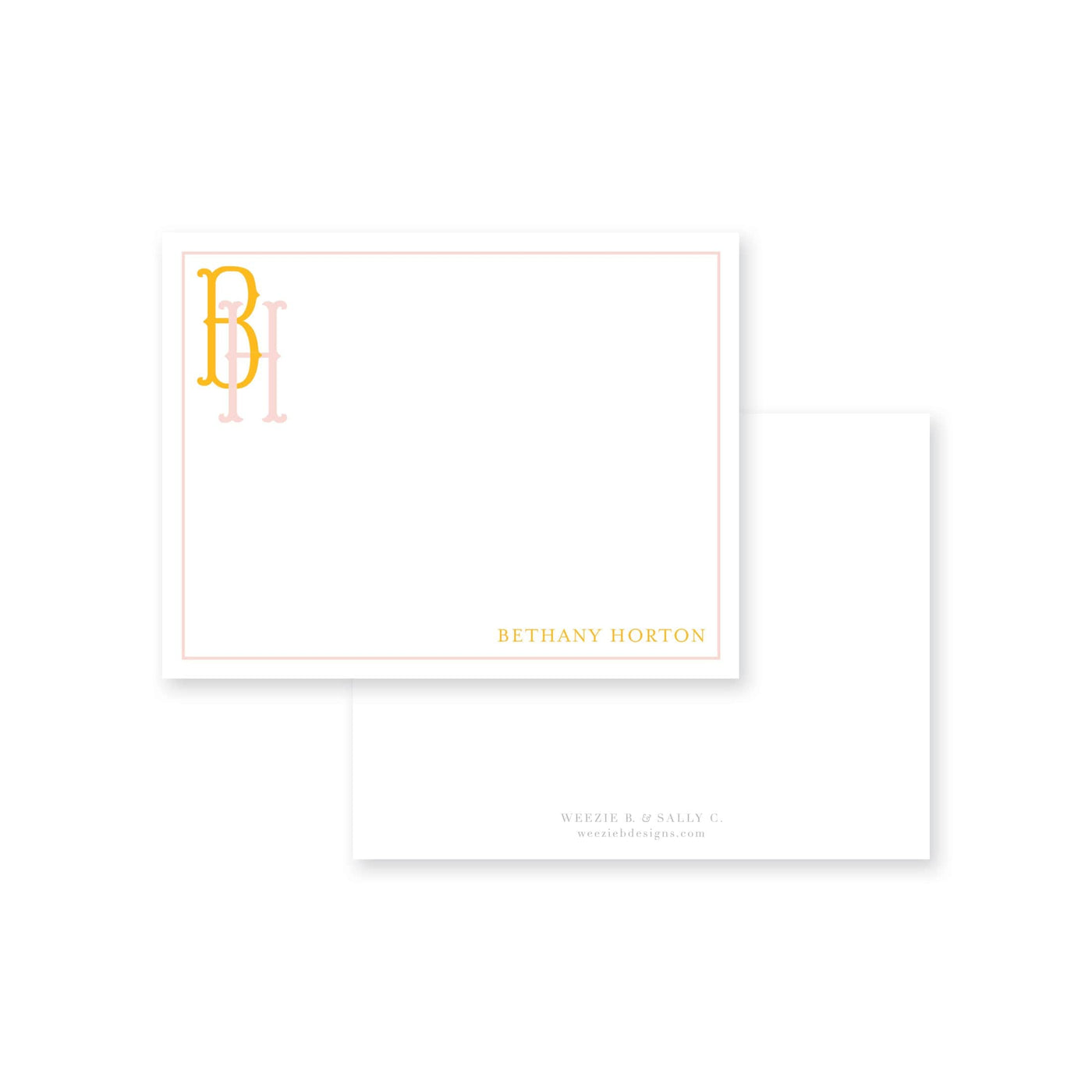 Fab Fishtail Flat Note Card
