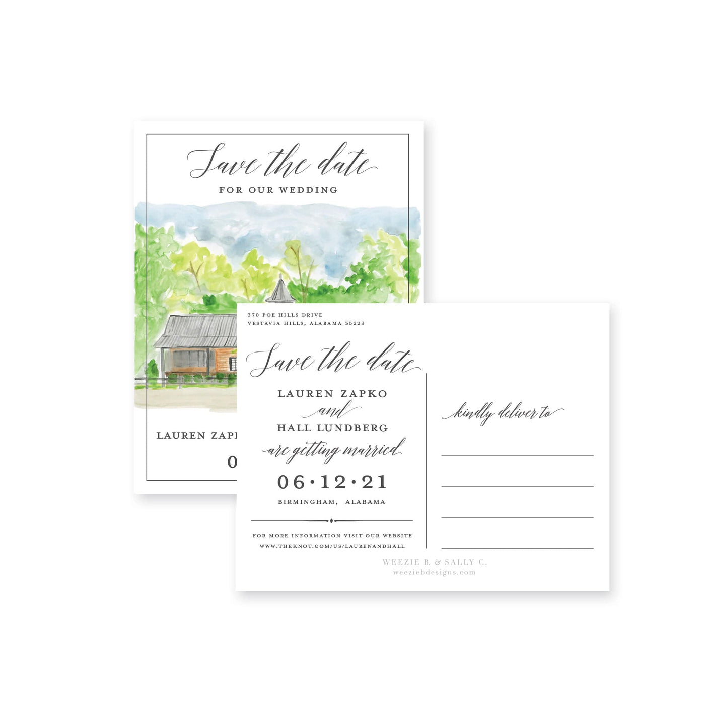 Farm Modern Save-the-Date Postcard