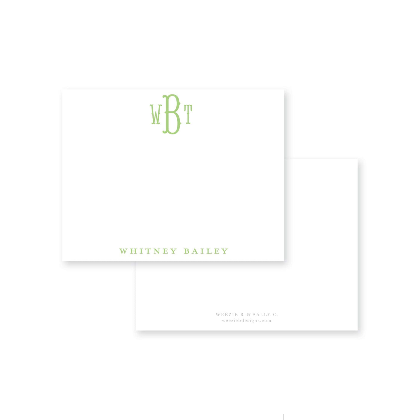 Fishtail Flat Note Card