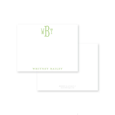 Fishtail Flat Note Card