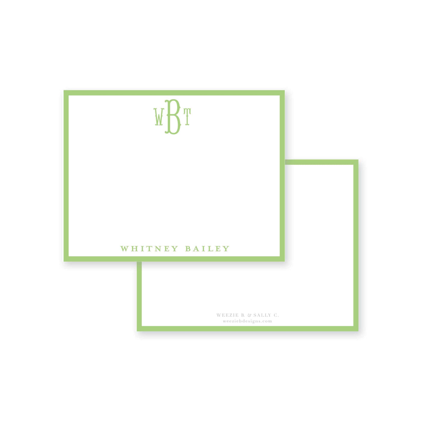 Fishtail Flat Note Card
