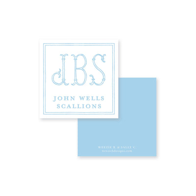 Fishtail Handcut Calling Card