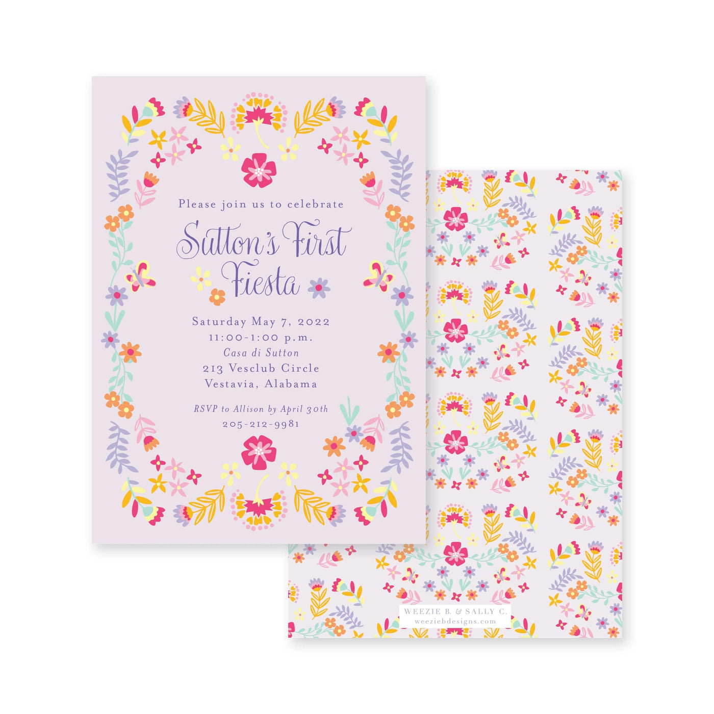 Floral Fiesta Birthday