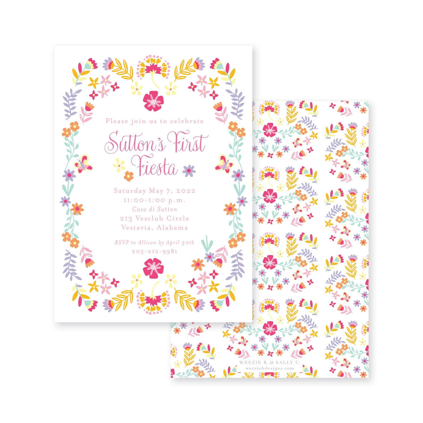 Floral Fiesta Birthday