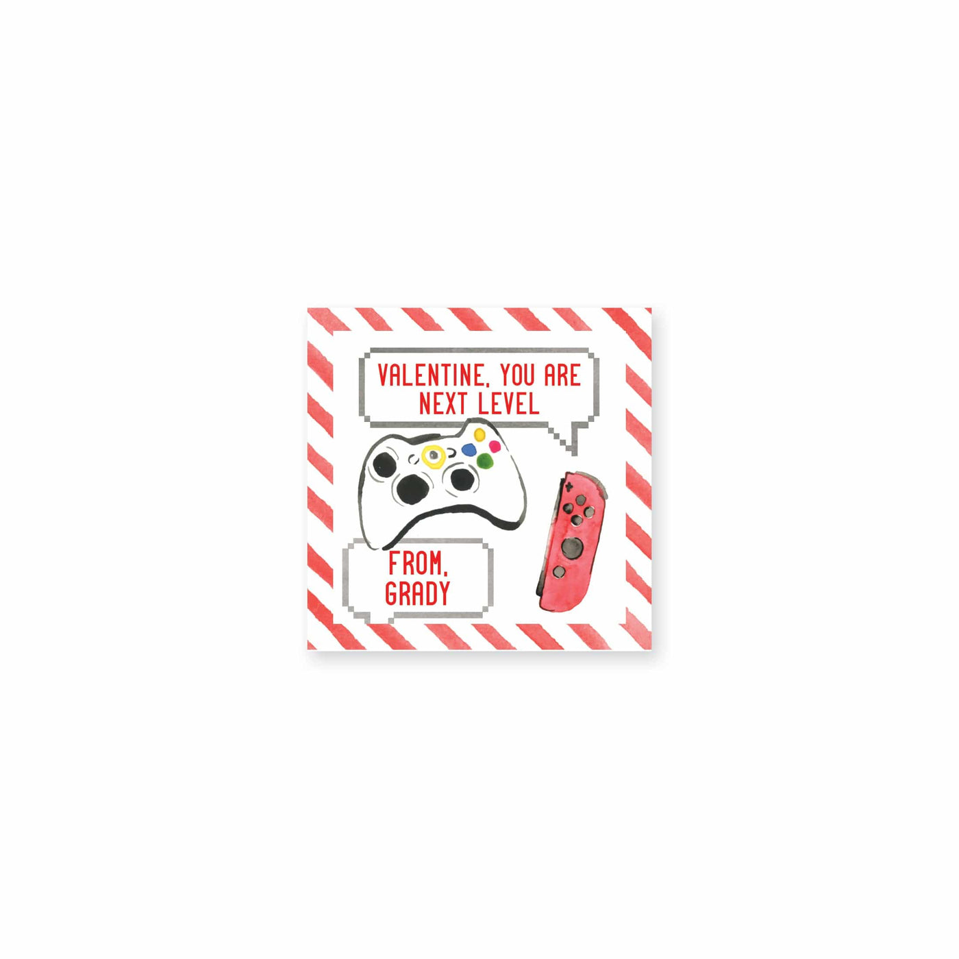 Gamer Level Valentines