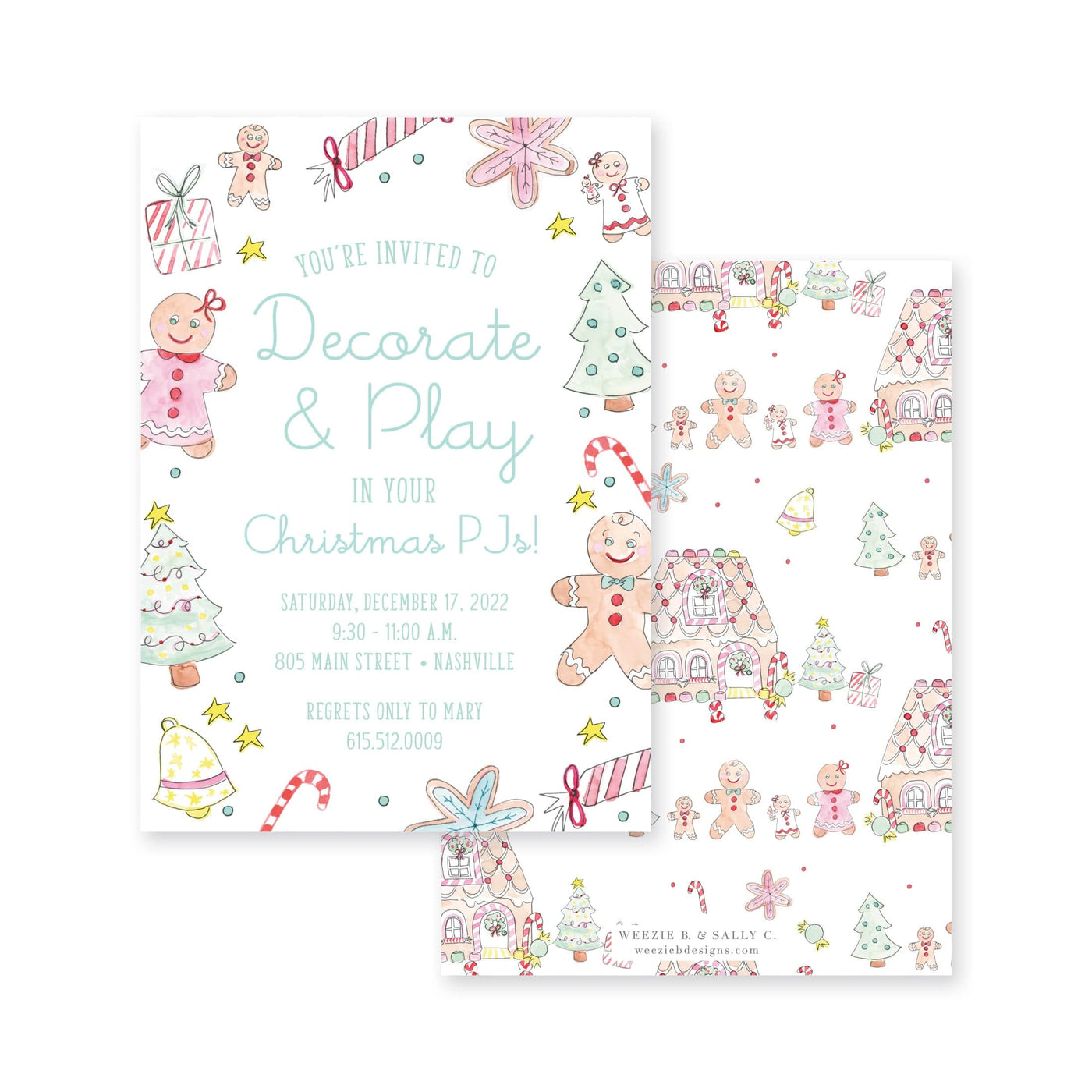 Gingerbread Icons Cookies Christmas Birthday