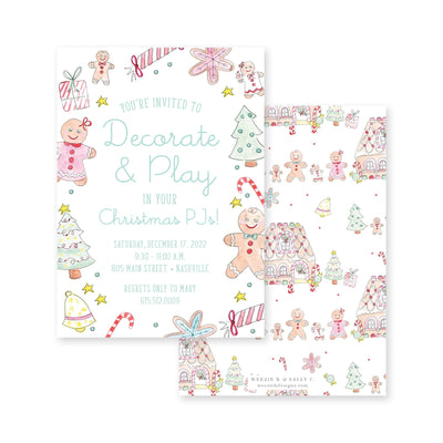 Gingerbread Icons Cookies Christmas Birthday