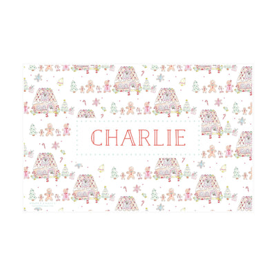 Gingerbread Family Placemat