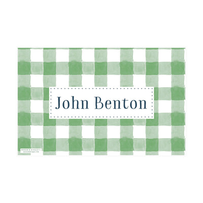 Gingham Stripes Placemat