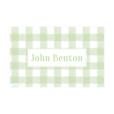 Gingham Stripes Placemat