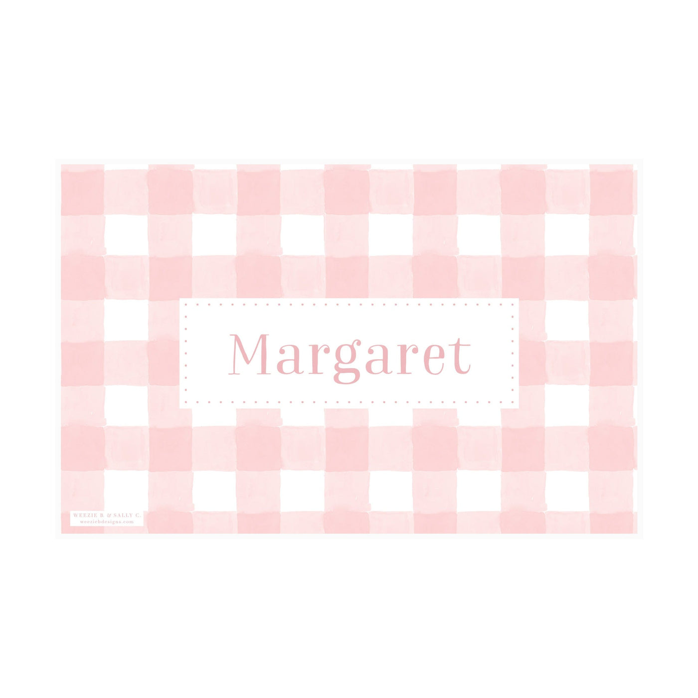 Gingham Stripes Placemat