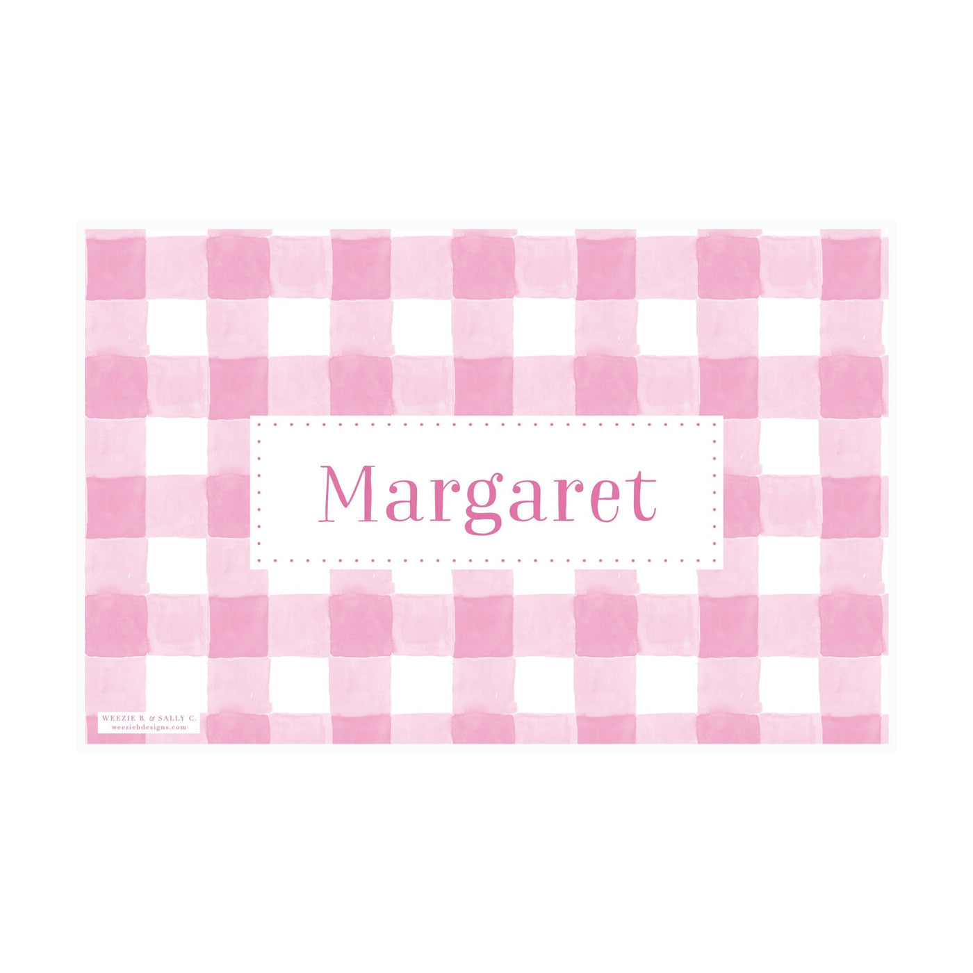 Gingham Stripes Placemat
