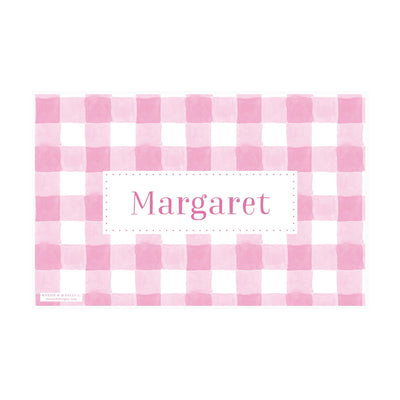 Gingham Stripes Placemat