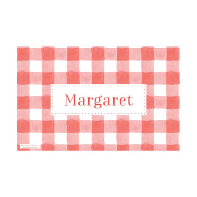 Gingham Stripes Placemat