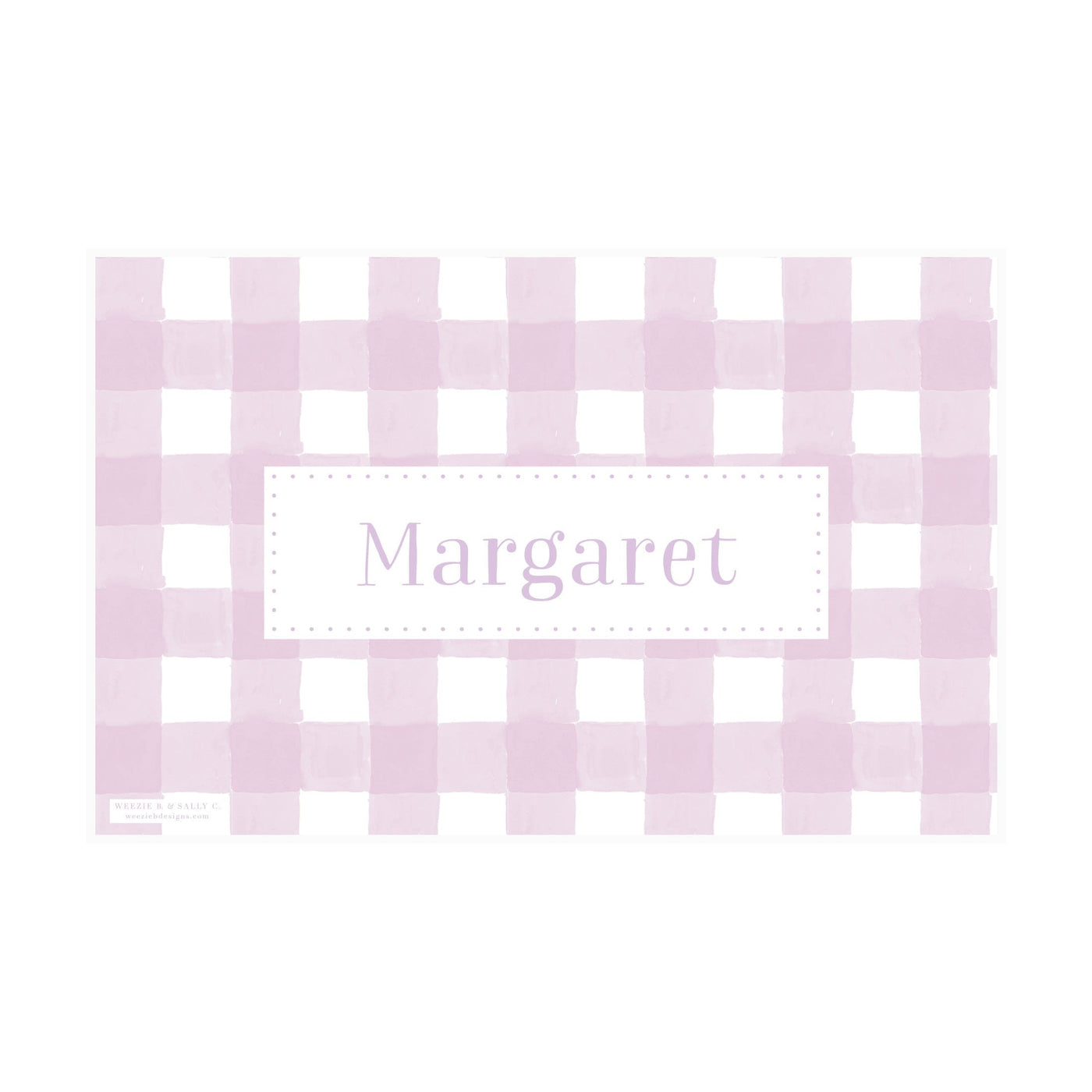Gingham Stripes Placemat