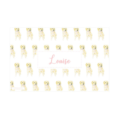 Golden in a Bow Placemat