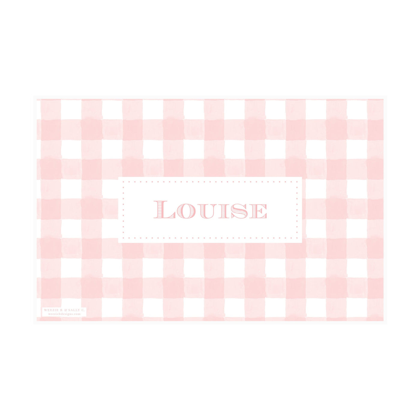 Golden in a Bow Placemat