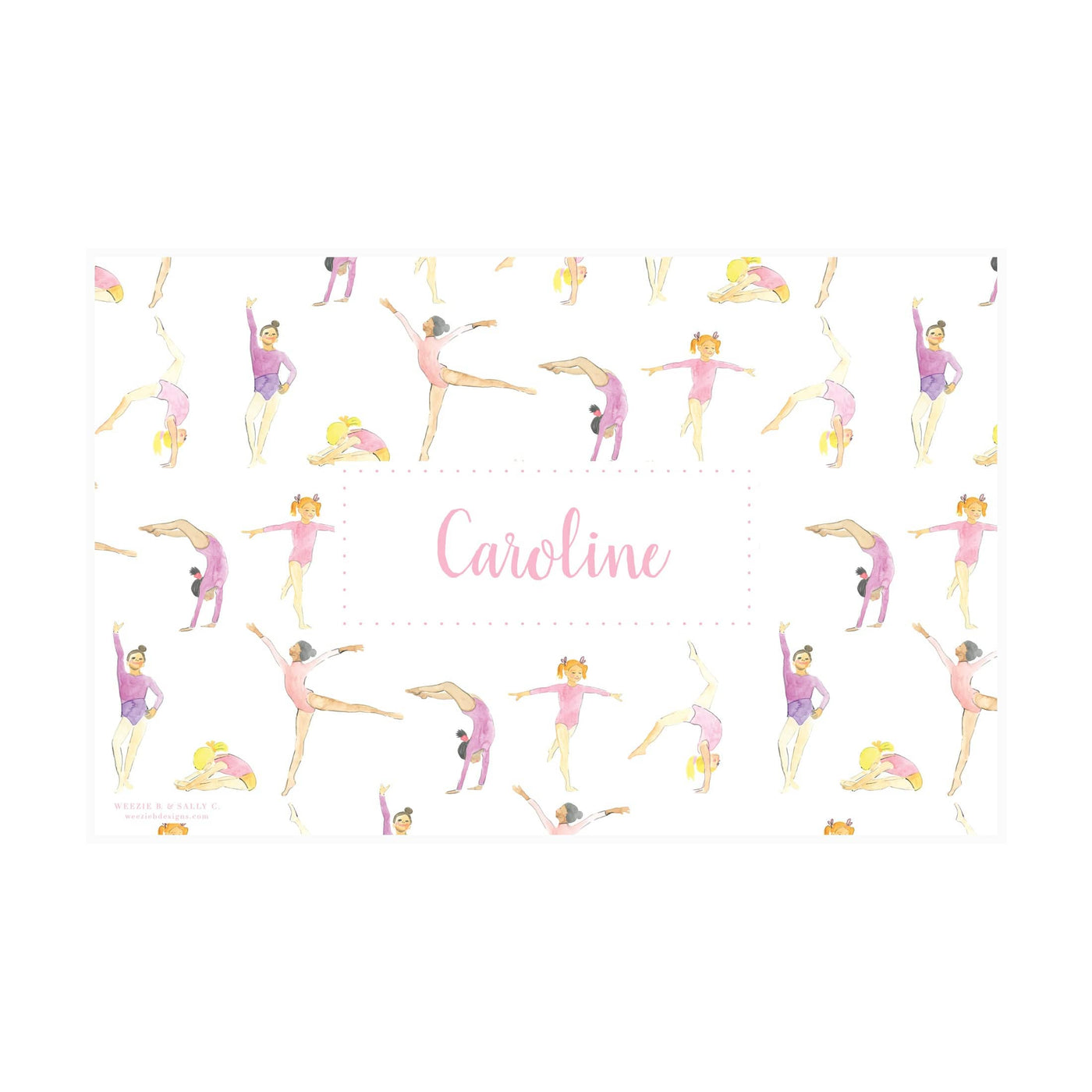 Gymnastics Dance Placemat