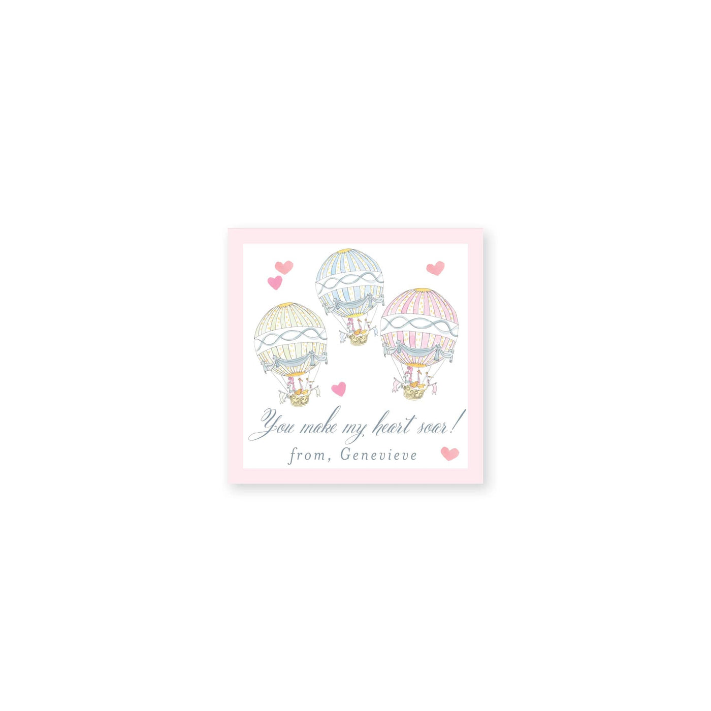 Hot Air Balloon Valentines