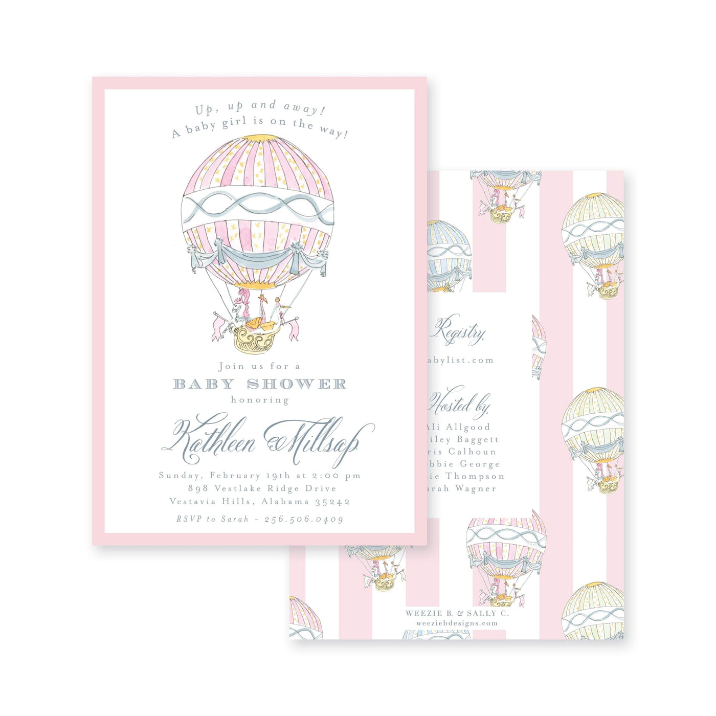 Hot Air Balloon Baby Shower