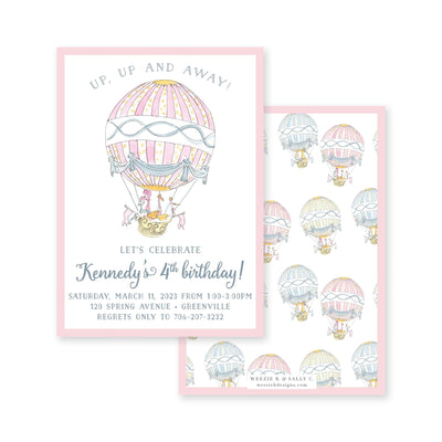 Hot Air Balloon Birthday