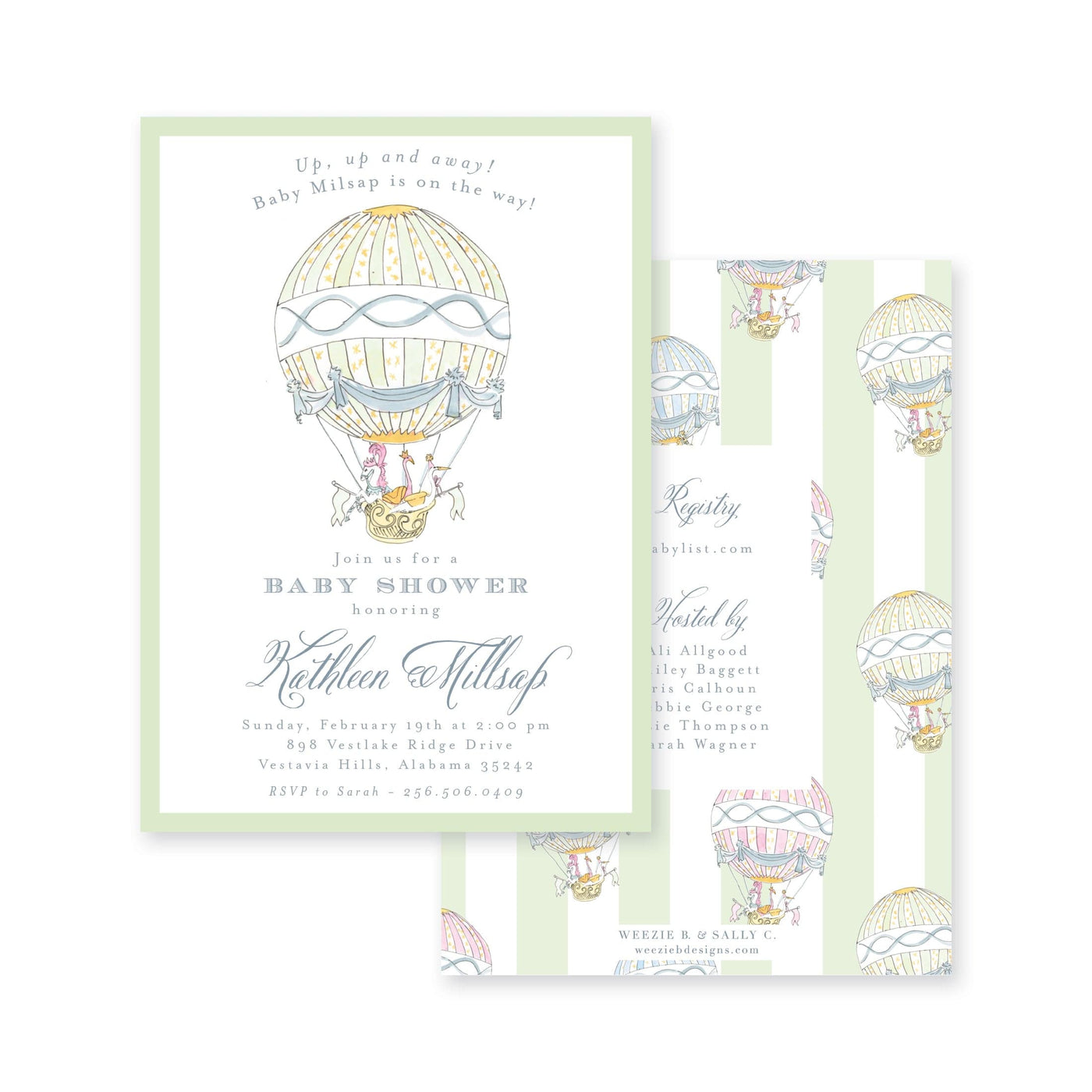 Hot Air Balloon Baby Shower